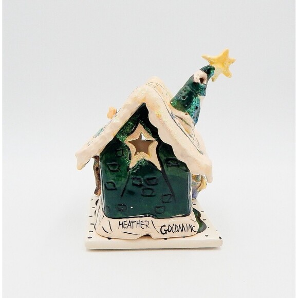 Blue Sky Clayworks Rudolph's Place Tealight Candle Holder Heather Goldminc - Picture 4 of 13